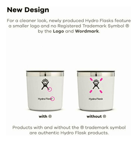 Hydro Flask Rocks Vaso Corto Capacidad 296 Ml/10 Oz Color