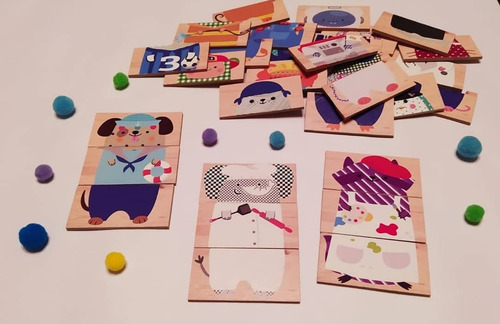 Imagen 1 de 6 de Juegos Didácticos De Madera, Artesanales. Personalizados