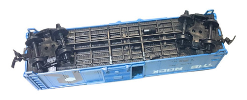 Vagon De Carga 1/87 Ho Model Power The Rock Puerta Corrediza