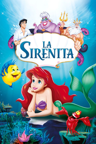 Dvd The Little Mermaid | La Sirenita (1989) Latino