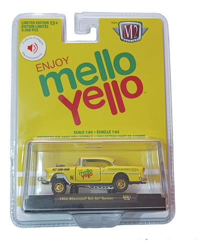 1955 Chevrolet Bel Air Grasser M2 Enjoy Mello Yello 2021