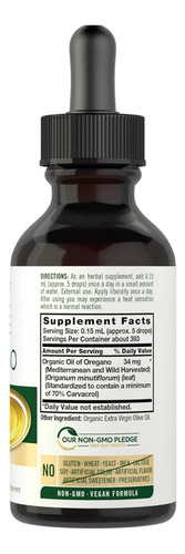 Aceite De Orégano 59ml Americano