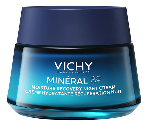 Vichy Minéral 89 Melatonina Crema Reparadora De Noche 50 Ml Todo Tipo De Piel Noche