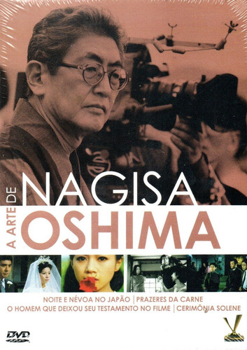 Dvd A Arte De Nagisa Oshima Com Cards - Versátil - Bonellihq