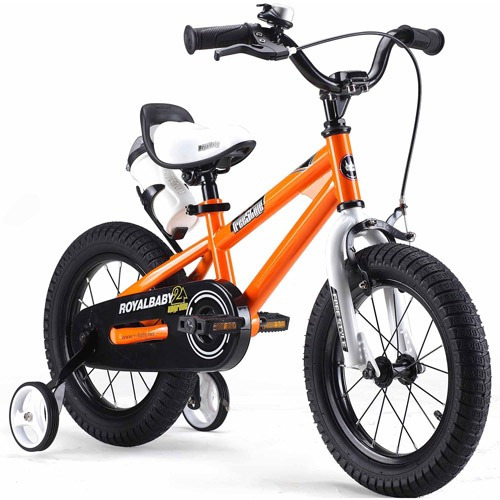 Bicicleta Para Niños 16'' Naranja Royalbaby Bmx Freestyle