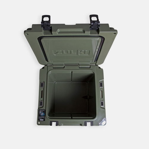 Zulki 33qt - Conservadora Portátil Heladerita 31lts Color Verde Oscuro