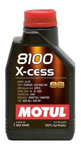 Motul 8100 X-cess 5w40 1l