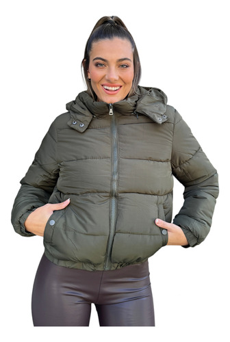 Campera Mujer Puffer Inflable Importada Dama Moda