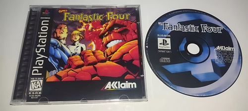 Fantastic Four Playstation Playstation Mídia Preta