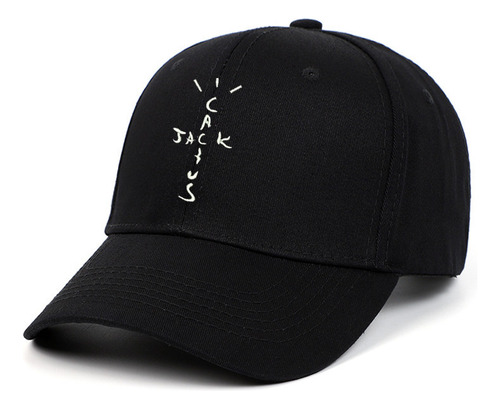 Gorra De Béisbol Bordada De Algodón Cactus Jack