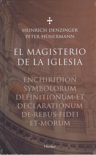 Magisterio De La Iglesia, El - H?nermann, Peter