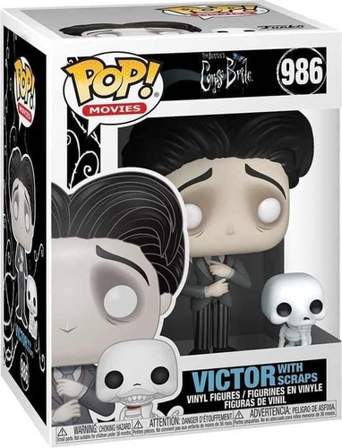 Funko Pop Corpse Bride - Victor W/ Scraps #986