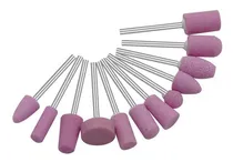 Comprar Kit 12 Fresas Piedras Abrasivas Taladro Y Dremel Lijar Pulir