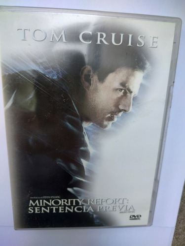 Película Sentencia Previa Tom Cruise En Dvd (Usado)