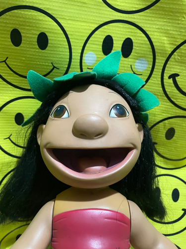 Lilo De Lilo Stich Muñeca Año 2001 Hasbro 28 Cm No Funciona (Usado)