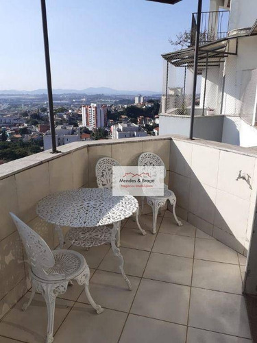 Imagem 15 de 30 de Cobertura À Venda, 260 M² Por R$ 1.300.000,00 - Vila Jacuí - São Paulo/sp - Co0028