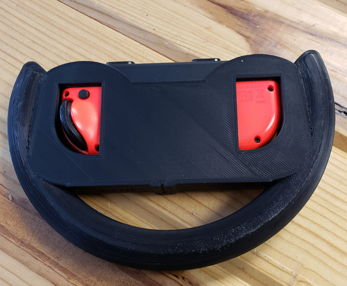 2 Controladores Volante Para Nintendo Switch Joycon 3dmars