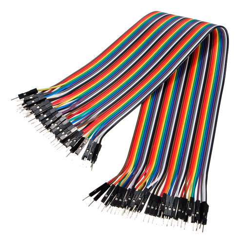 Cable Conexion Dupont 40u Protoboard Macho Macho 30cm Arduin