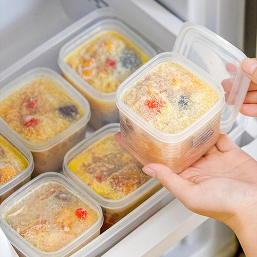 6 Contenedores De Delicatessen Extraíbles Con Tapas De