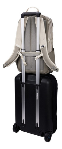 Mochila Notebook Com Bolso Impermeável Thule Enroute 4.0 23l Desenho Do Tecido Lisa Cor Pelican/vetiver