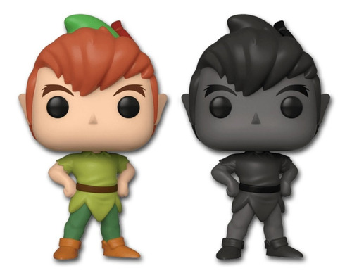 Peter Pan Y Sombra Funko Pop 2pack / Hot Topic / Nuevo