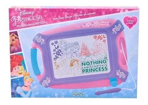Pizarra Magnética Disney Princesa Crea Y Dibuja Ditoys-lanus