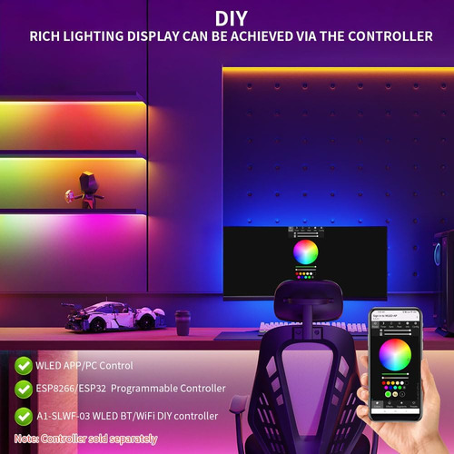 Loamlin Ws2812b Ic Rgb 5050smd Eco En Dirección O Única