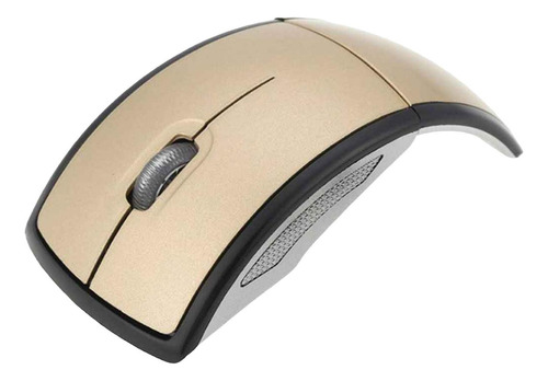 Mouse Portátil Color Oro, Mxcgl-002, 2 Pzas. Inalámbrico Ple