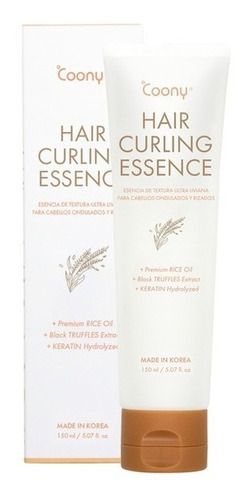 Coony Hair Curling Essence Para Cabello Ondulado Y Rizado