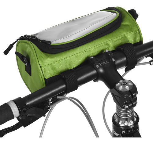 Bolsa Para Manillar De Bicicleta Con Soporte Para Teléfono Y