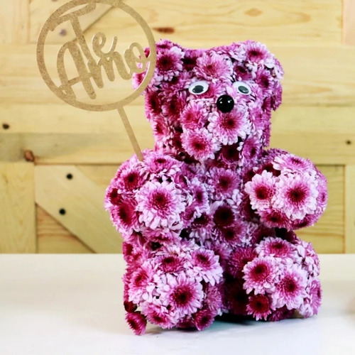 Espuma Floral Oasis Oso 3pz Amor 14 De Febrero Arreglo Rosas