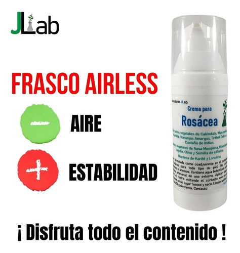 Imagen 4 de 8 de Crema Rosácea - Anti Enrojecimiento Sin Perfume