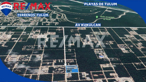 En Venta Lote De 2500 M2 En Region 15 Con La Mas Alta Densidad Permitida En Tulum