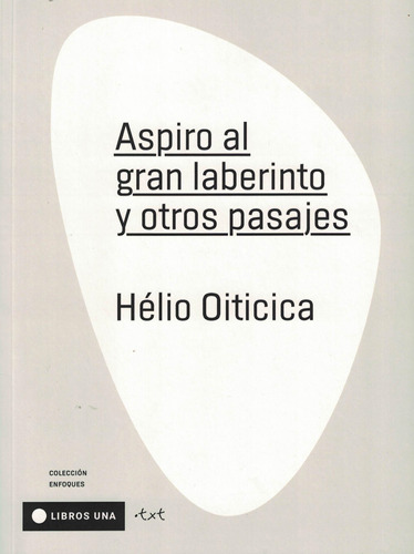 Aspiro Al Gran Laberinto Y Otros Pasajes - Oiticica, Helio