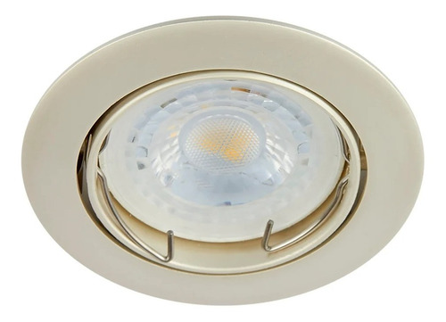 Lámpara Downlight Empotrable, Potencia Máxima 6 W,base Gx5.3