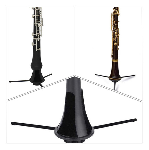 Soporte De Plástico Y Metal Para Clarinete Y Oboe, Instrumen