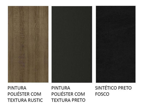 Mesa de comedor Alana Madesa, mesa de madera, 4 Cad, color RPSP, silla rústica/negra, diseño de tela: lisa