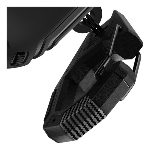Estuche De Tpu Suave Soporte Negro