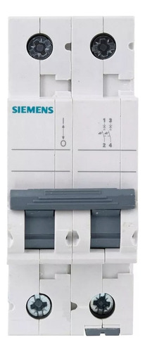 Disjuntor Mini Din 2p 220/380v 16a Curva B 4,5ka Siemens