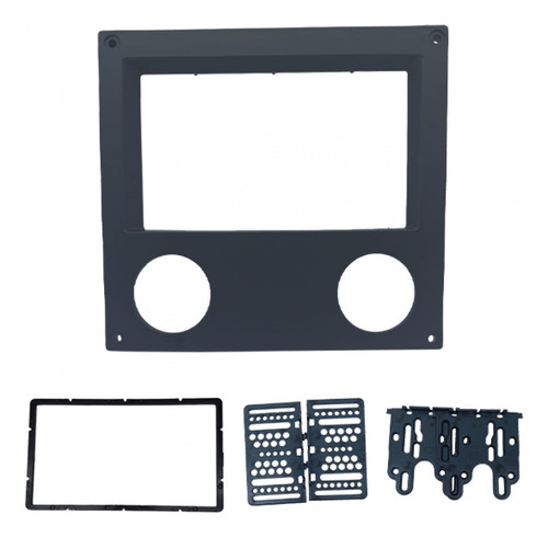 Panel recto Frame 2 Din Multimedia 7 Scania 112/142 en color negro