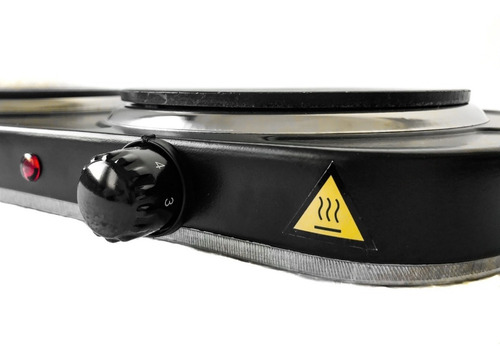 Anafe Electrico 2 Hornallas 2500 W Cocina Portatil En El Dia