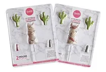 Comprar Moldes Chocolate Llamitas Cactus Chupetin Placas Parpen 