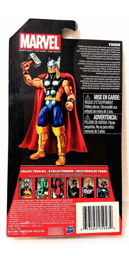Marvel Infinite Series Thor 3.75 Hasbro (Usado)