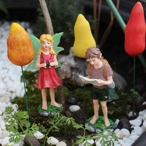 Fanías De Hadas Y Niños Figuras De Miniaturas De Regalo