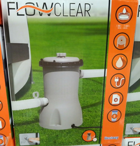 Bomba Filtro Piscina Flowclear 17400 Litros Bestway