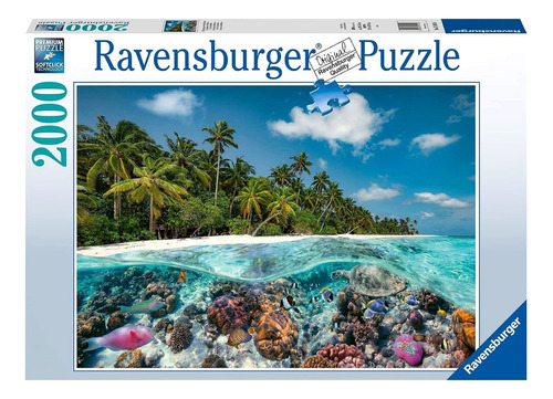 Rompecabezas Puzzle 2000 Buceo En Las Maldivas Ravensburger