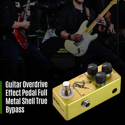 Pedal Efecto Mosky Audio Golden Horse Dorado