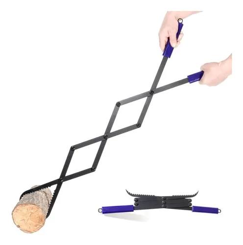 comprar Pinzas De Fuego Resistentes, Pinzas Para Leña Estilo Acordeó