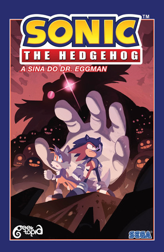 Sonic The Hedgehog – Volume 2: A sina do Dr. Eggman, de Flynn, Ian. Novo Século Editora e Distribuidora Ltda., capa mole em português, 2021