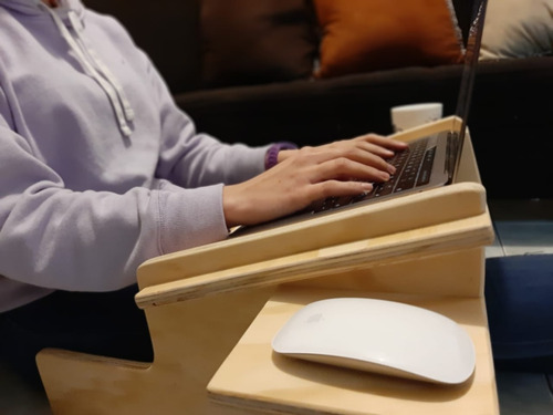 Mesa Para Computador, Con Portamouse Y Portabebidas,